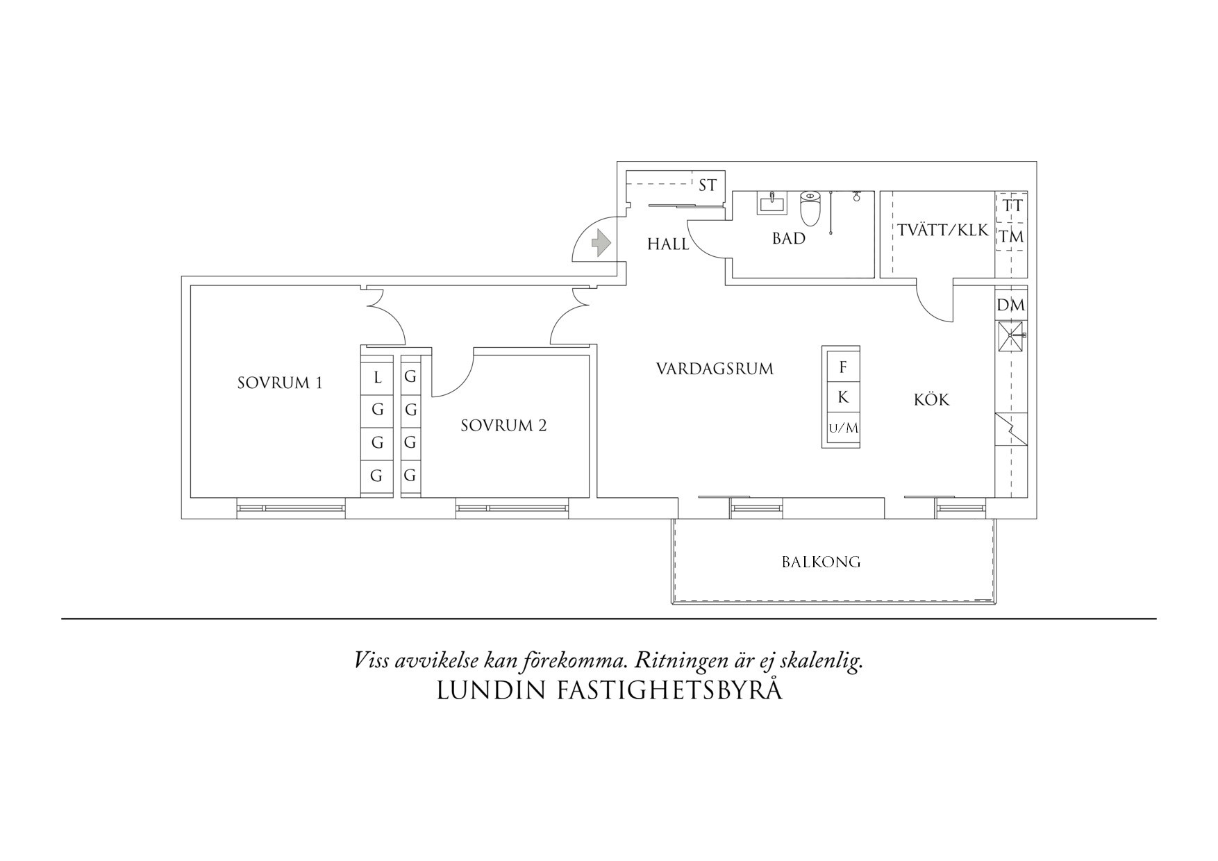 Planritning 1 Sten-Åke Cederhöks Gata 1A