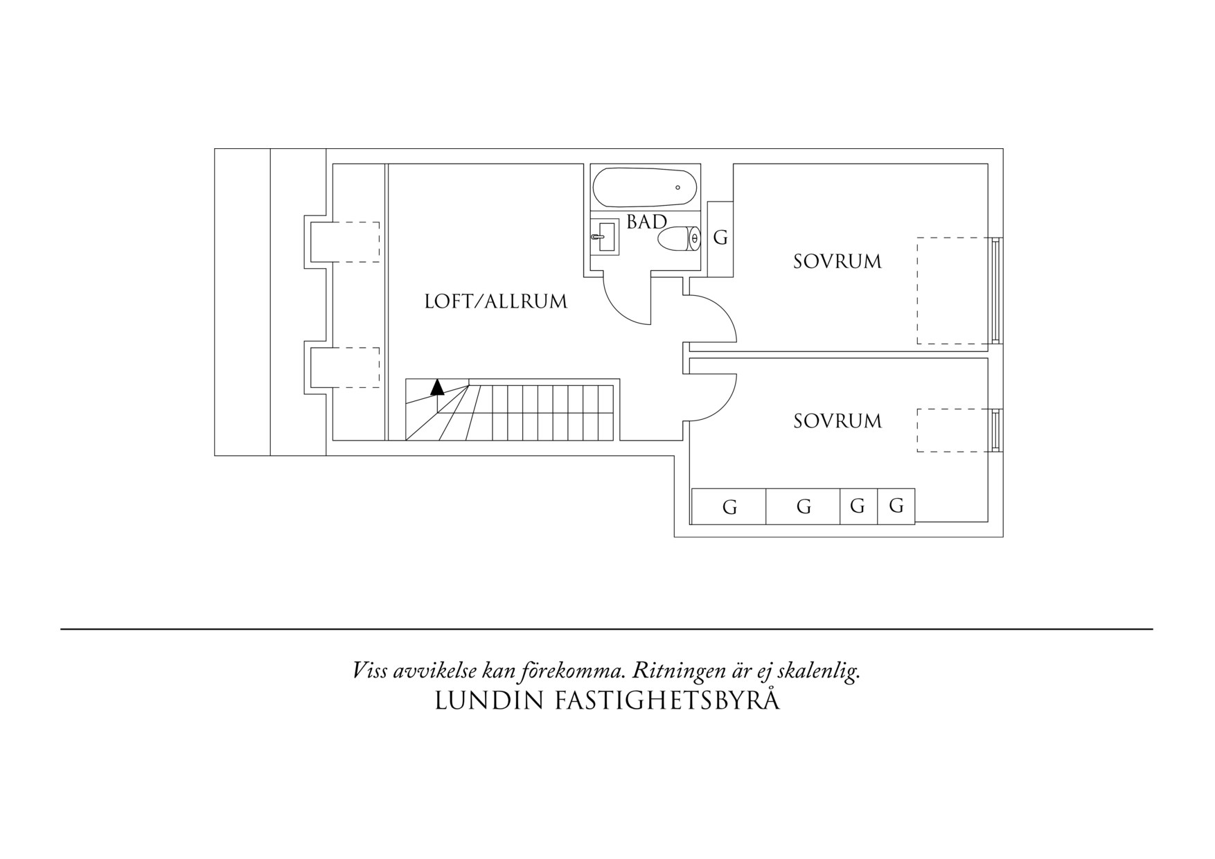 Planritning 2 Pärlstickaregatan 8