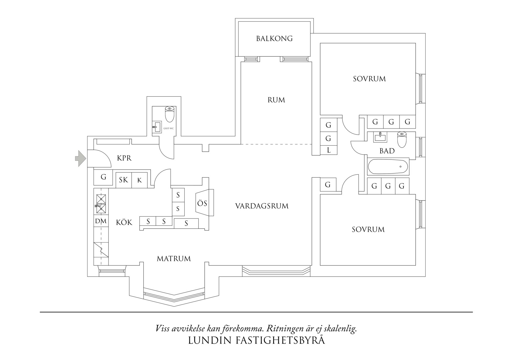 Planritning 1 Raketgatan 11
