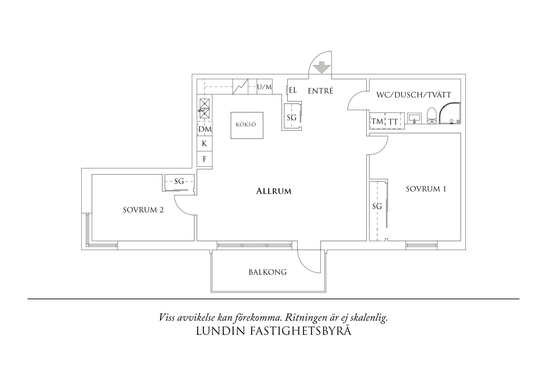 Planritning 1 Barbro Hörbergs gata 1