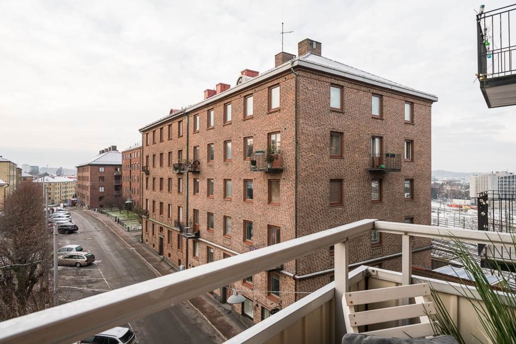 Lågupplöst Utsikt från balkongen