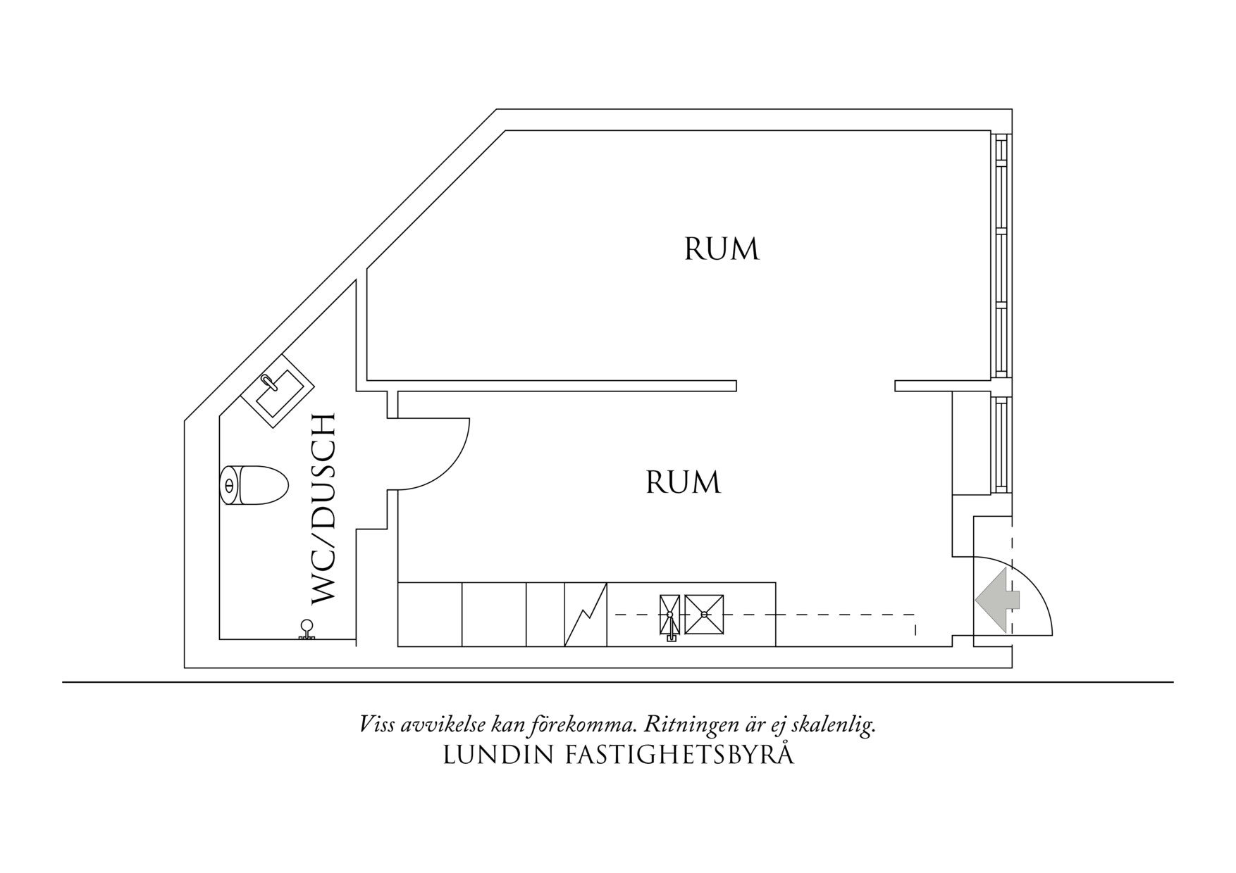 Planritning 1 Masthuggsterrassen 8K