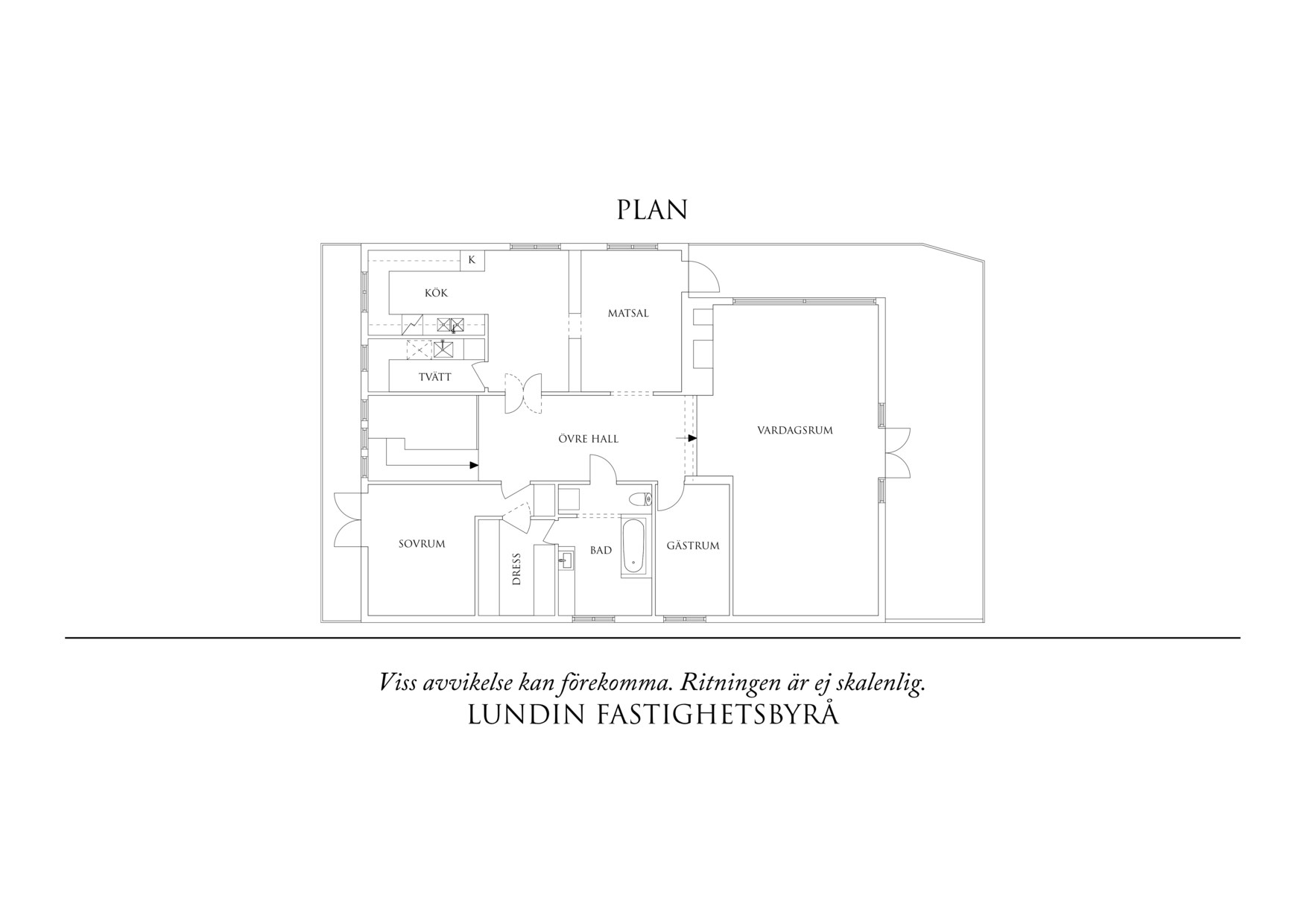 Planritning 2 Hinsholmsgatan  7