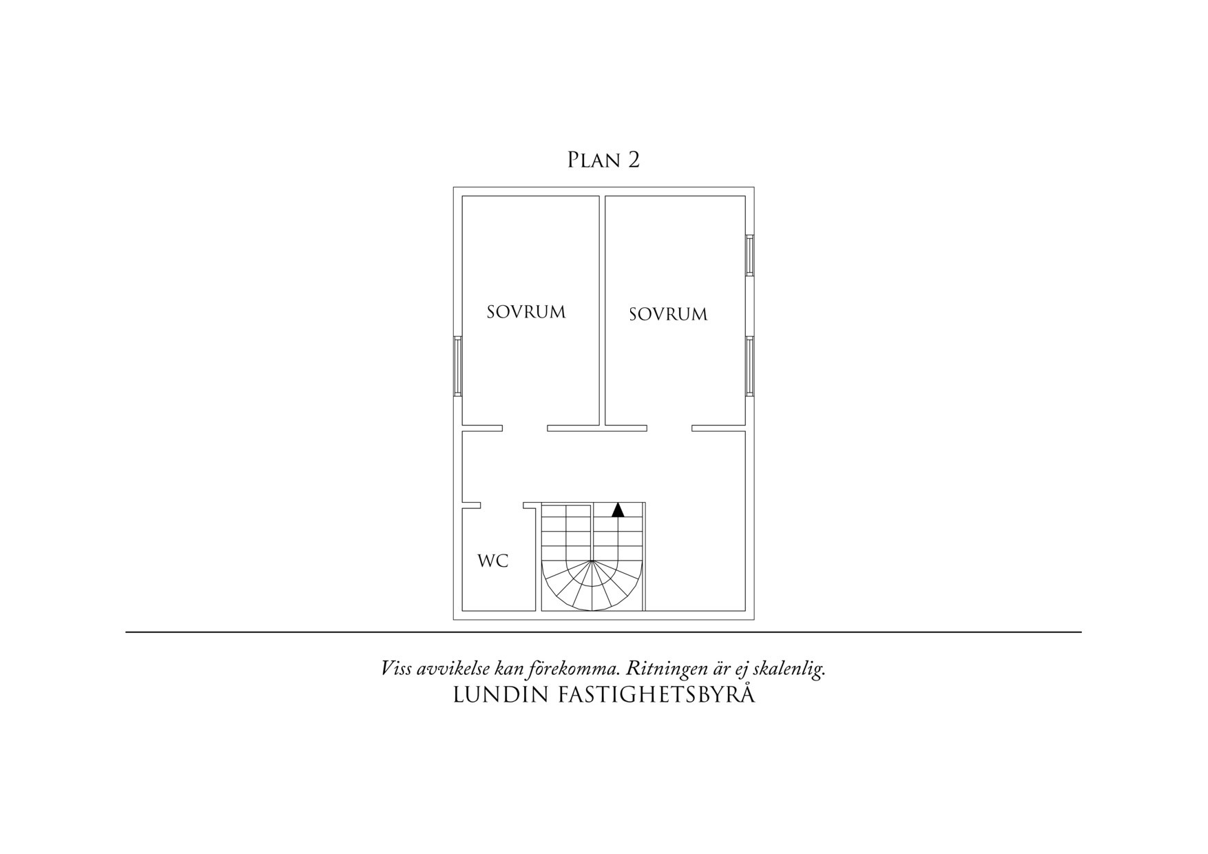 Planritning 2 Timmerslätt 23D