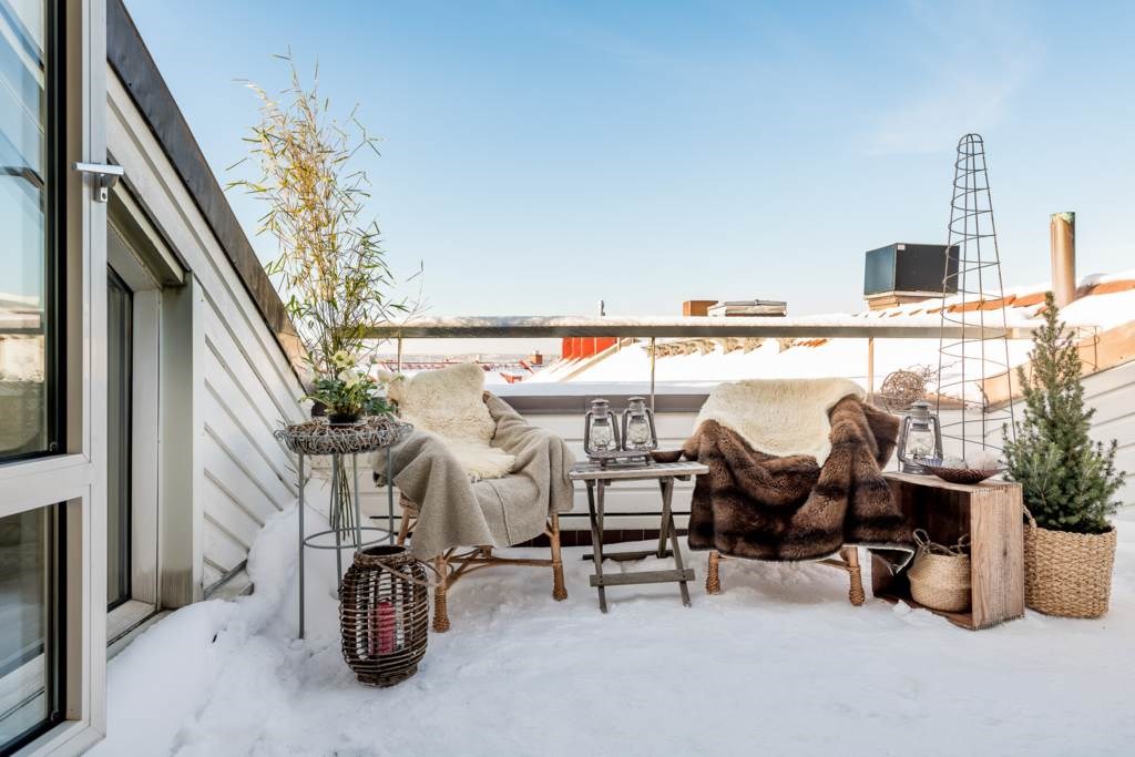 Lågupplöst Terrassen vetter i västerläge och bjuder på sol från lunch till solnedgång