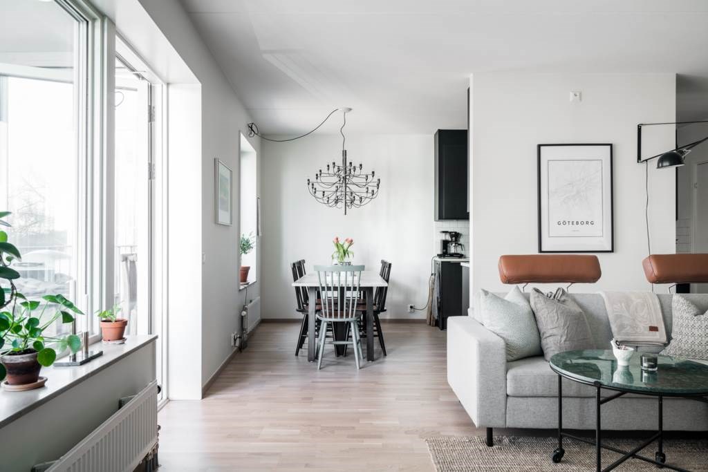 Lågupplöst En given plats för ett stort matbord