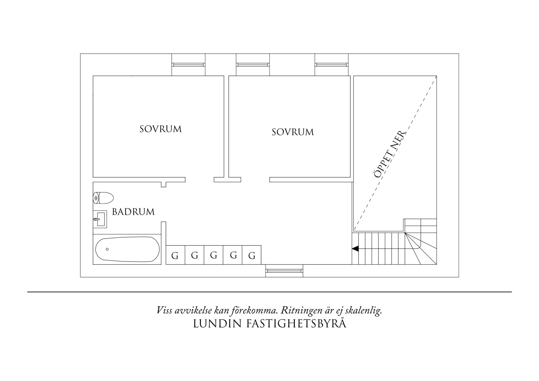 Planritning 2 Klippan 1H