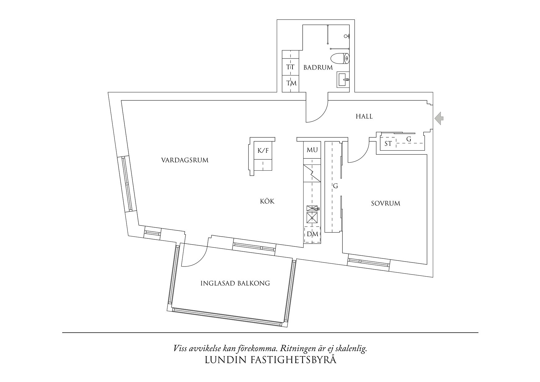 Planritning 1 Monsungatan 100
