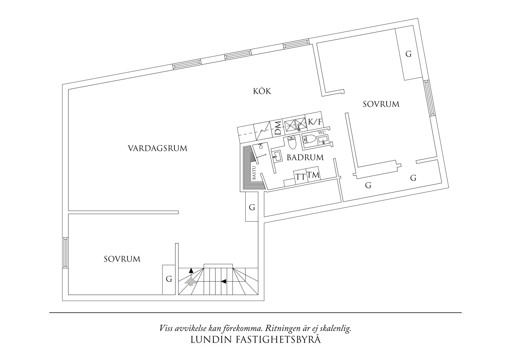 Planritning 1 Spelmansplatsen 6