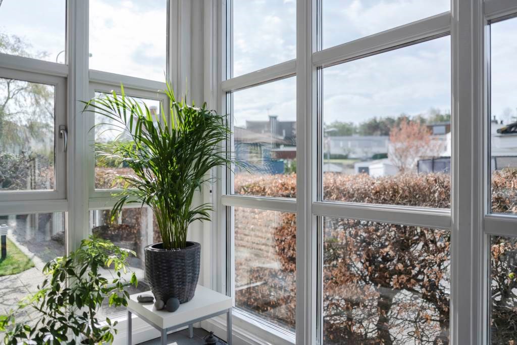 Lågupplöst Ute och inne bjuder på grönska