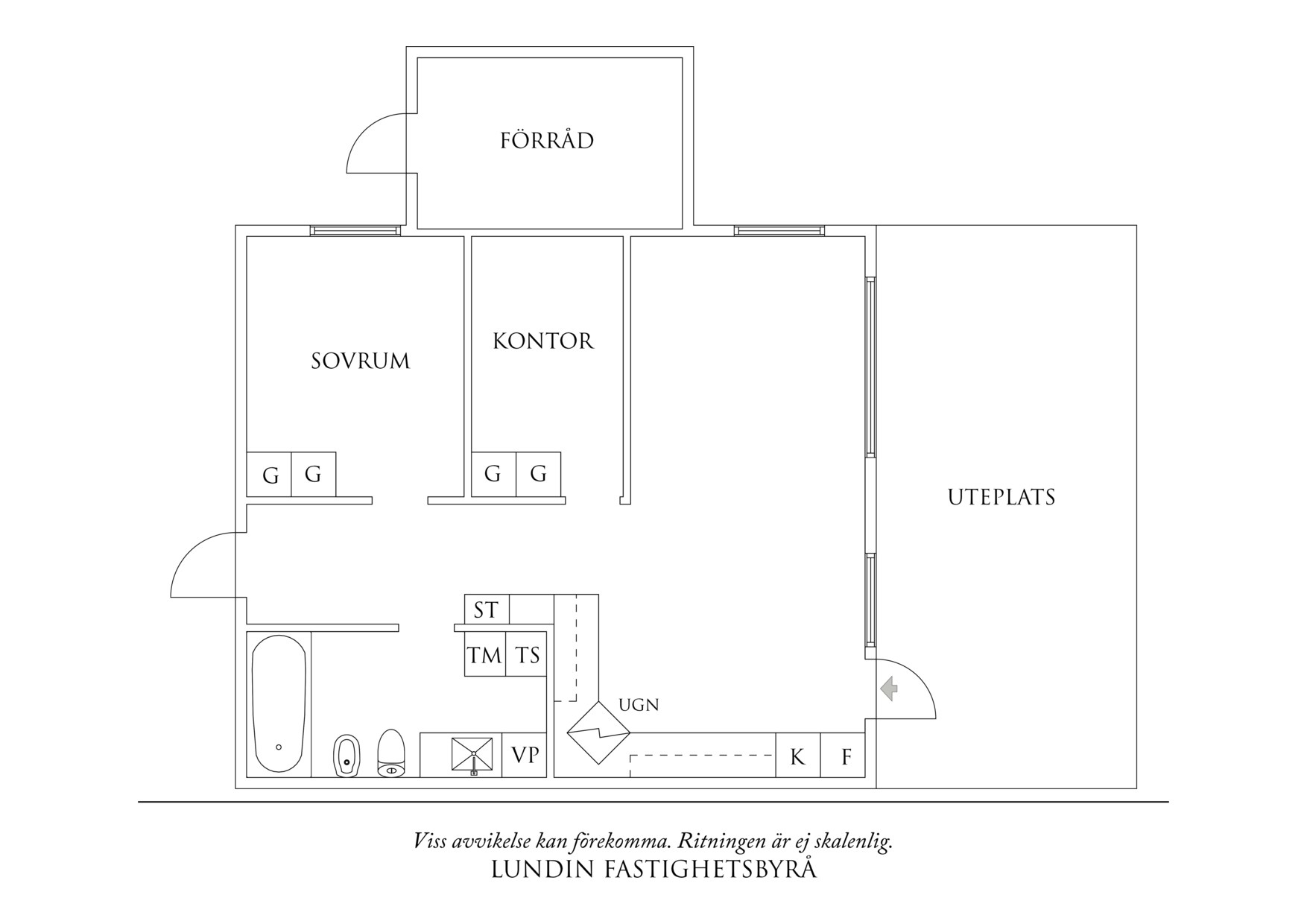 Planritning 1 Torvmossevägen 43