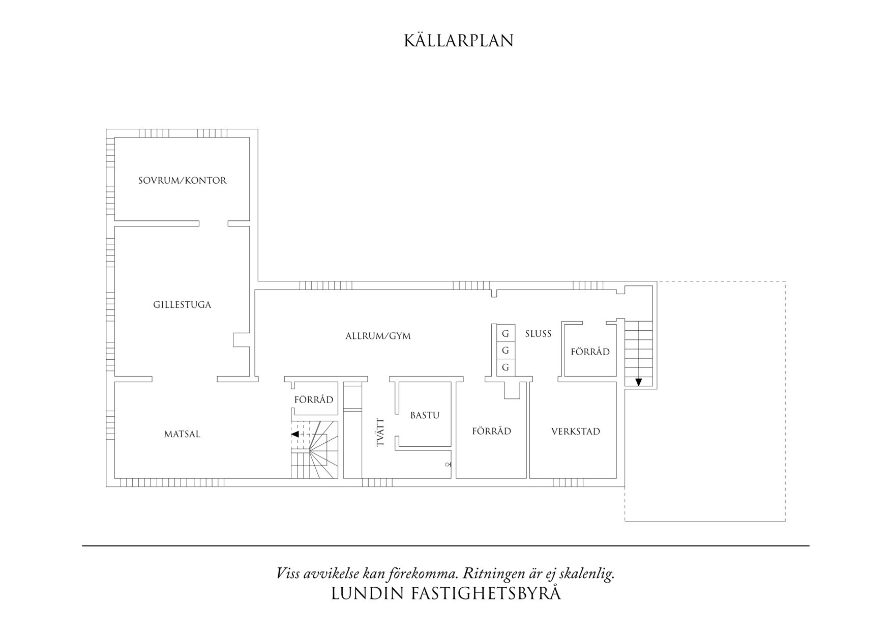 Planritning 2 Bronsfatsgatan 2