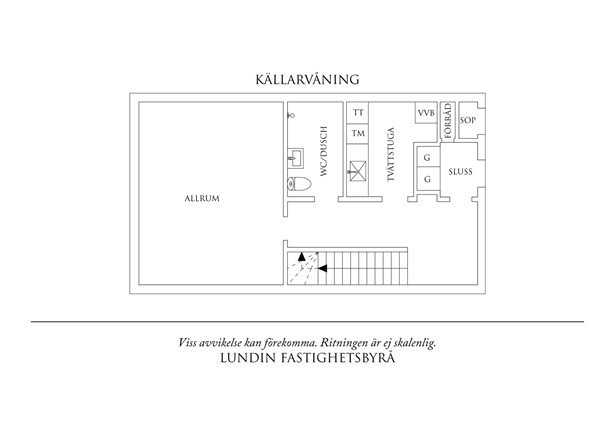 Planritning 4 Stora Gårda 17