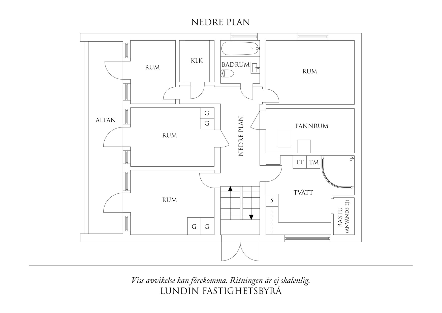 Planritning 2 Smedsbacken 3B