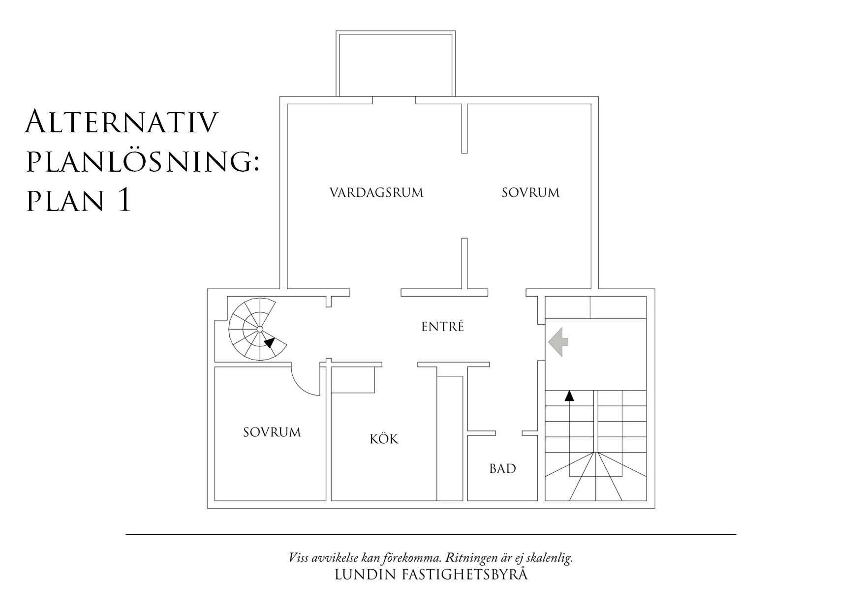 Planritning 2 Batterigatan 10G