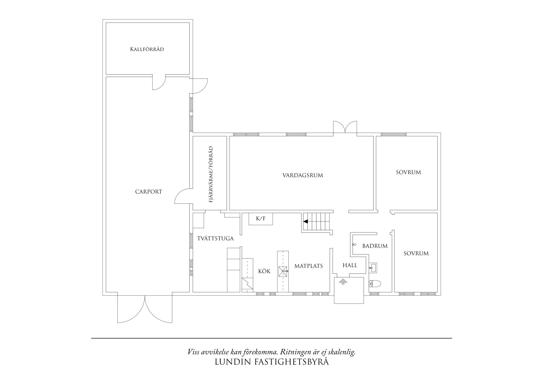 Planritning 1 Spektrumsgatan 21