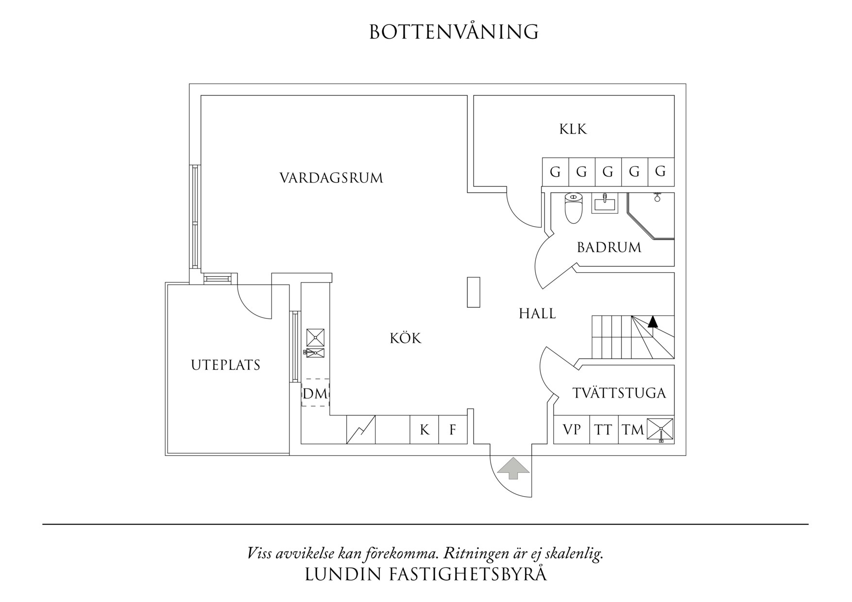Planritning 1 Dälavägen 92