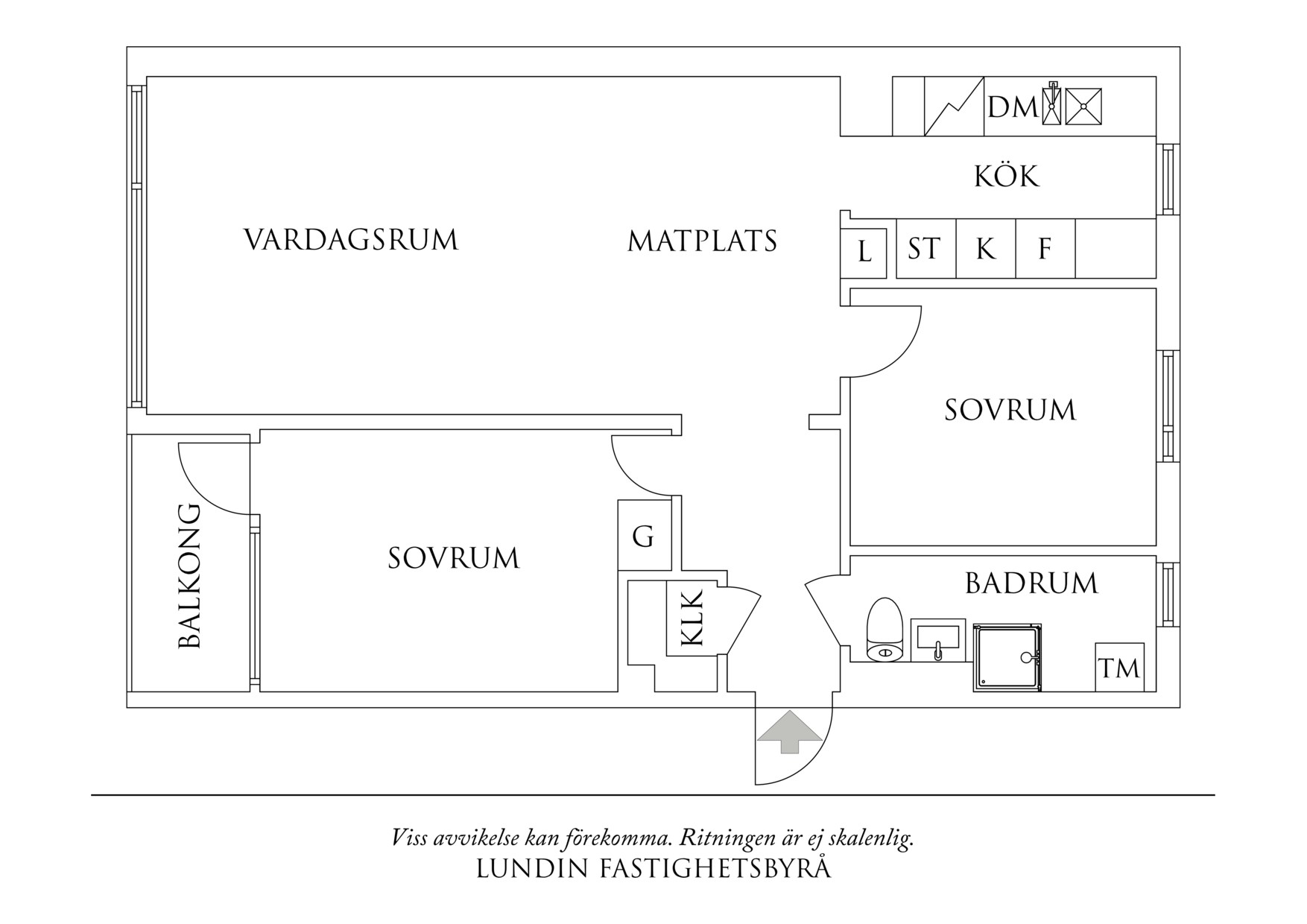 Planritning 1 Lillekärr Norra 30