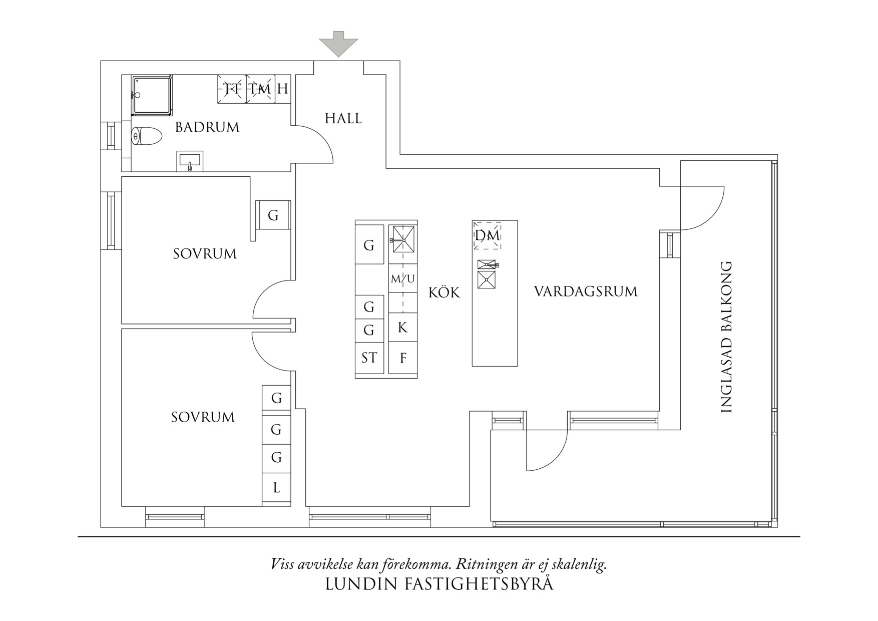 Planritning 1 Ostindiefararen 21