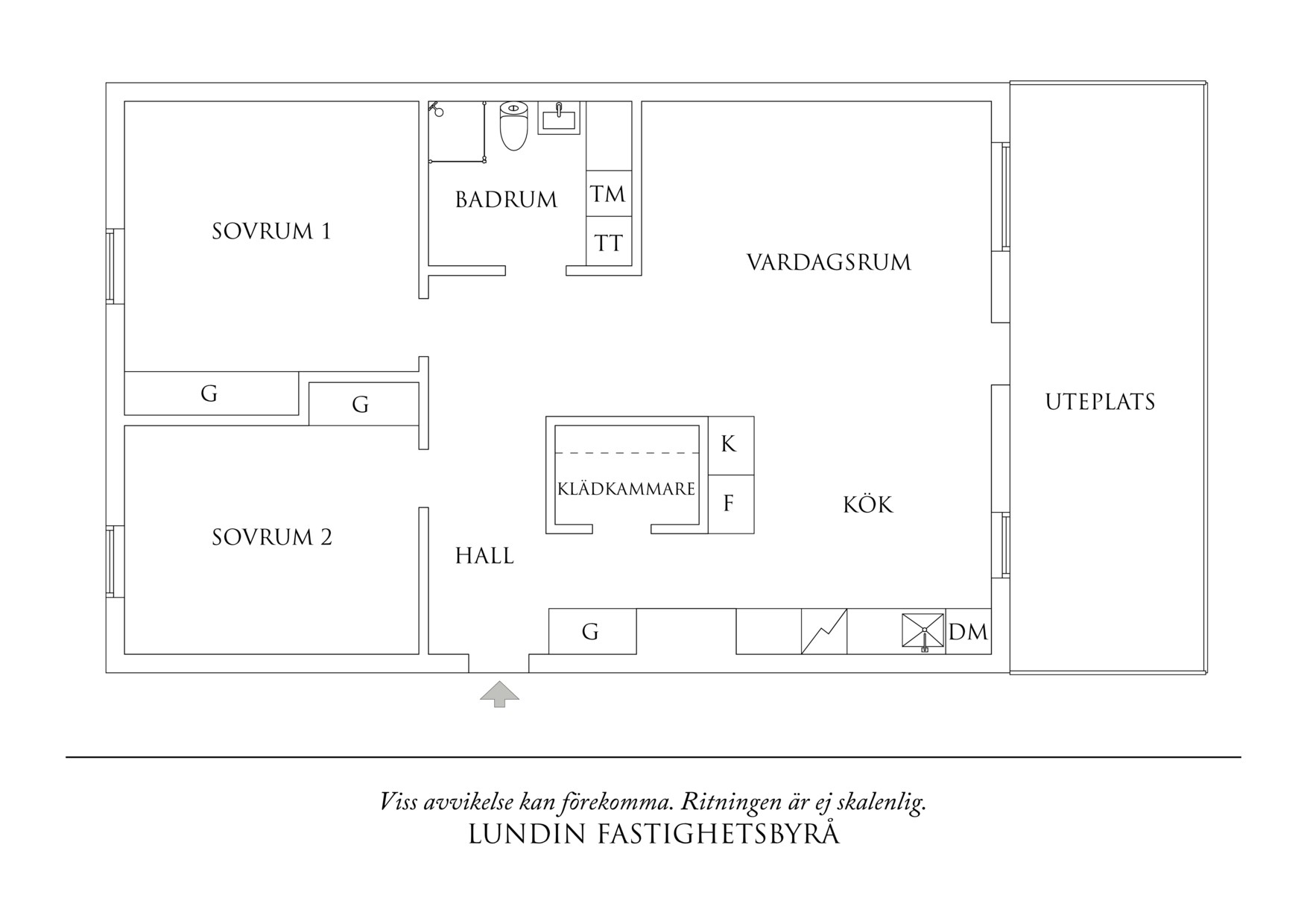 Planritning 1 Ostindiefararen 21