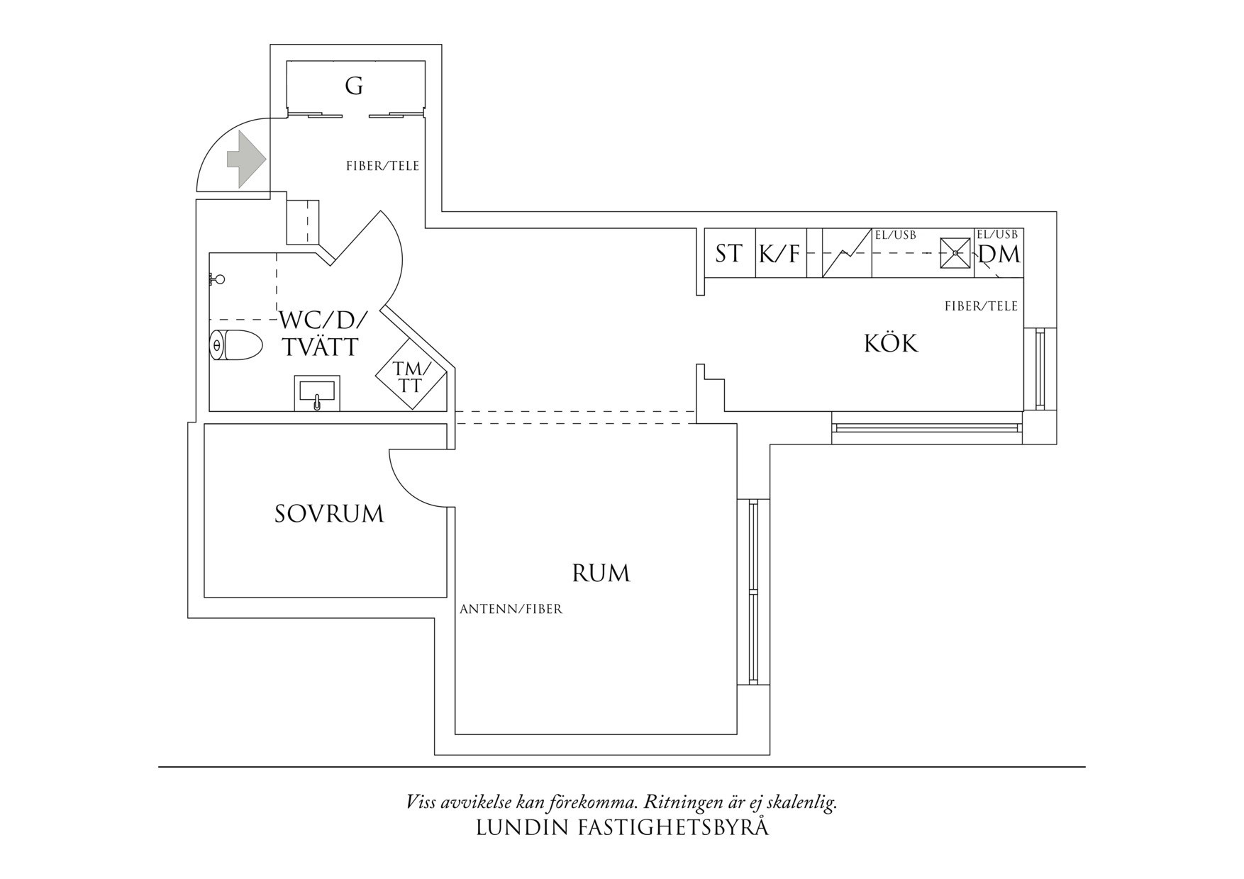 Planritning 1 Lokattsbacken 86