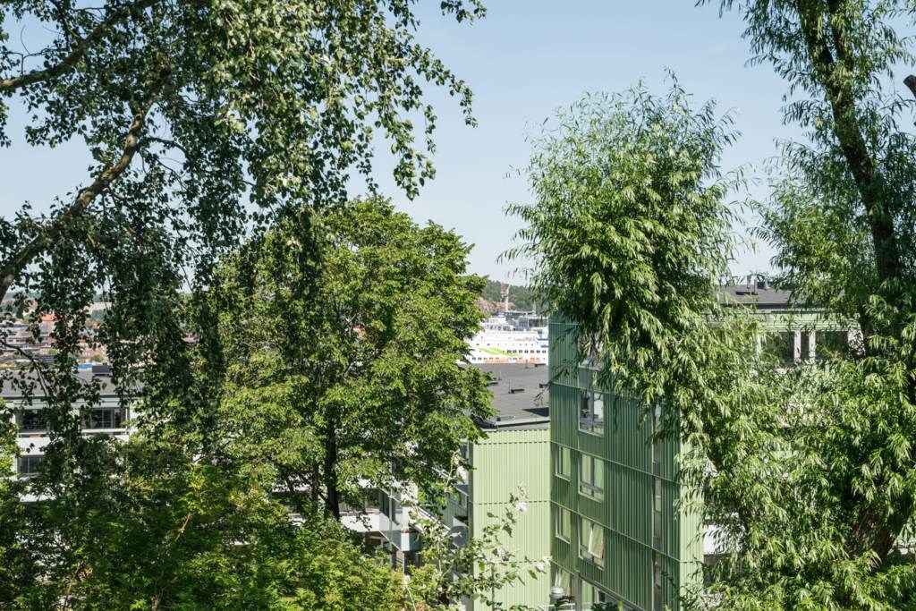 Lågupplöst Strax ovanför Lång-gatorna