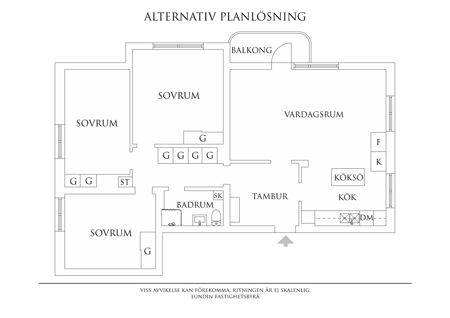 Planritning 2 Ånäsvägen 20