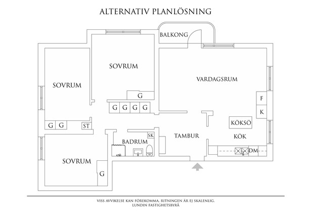 Planritning 2 Ånäsvägen 20