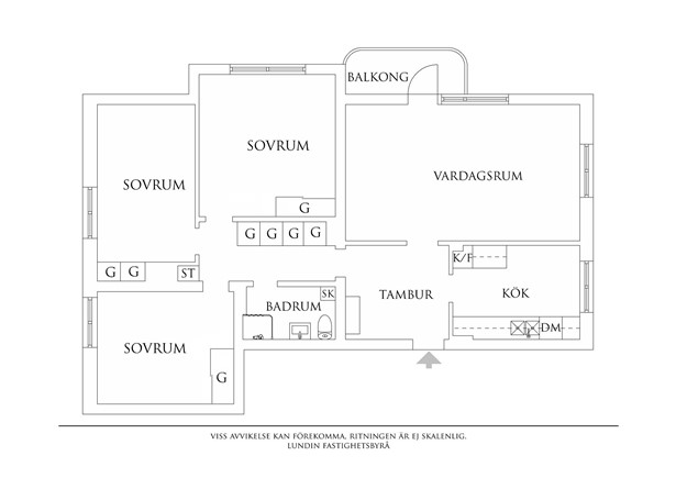 Planritning 1 Ånäsvägen 20