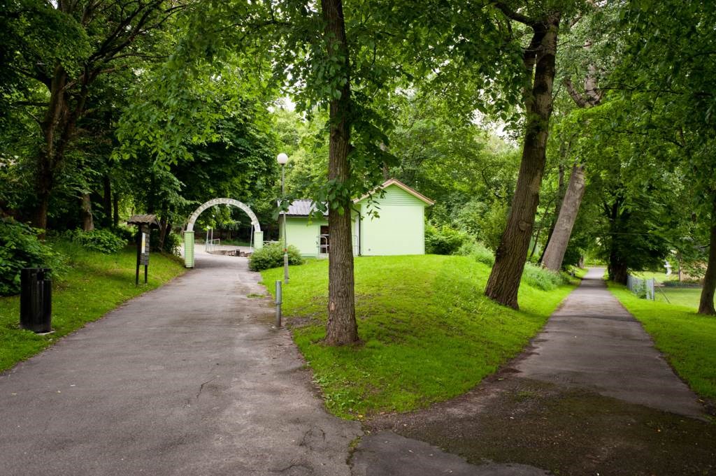 Lågupplöst I området finns många gröna parker att tillgå