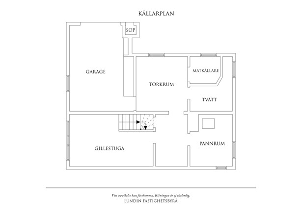 Planritning 1 Björnåsvägen 77