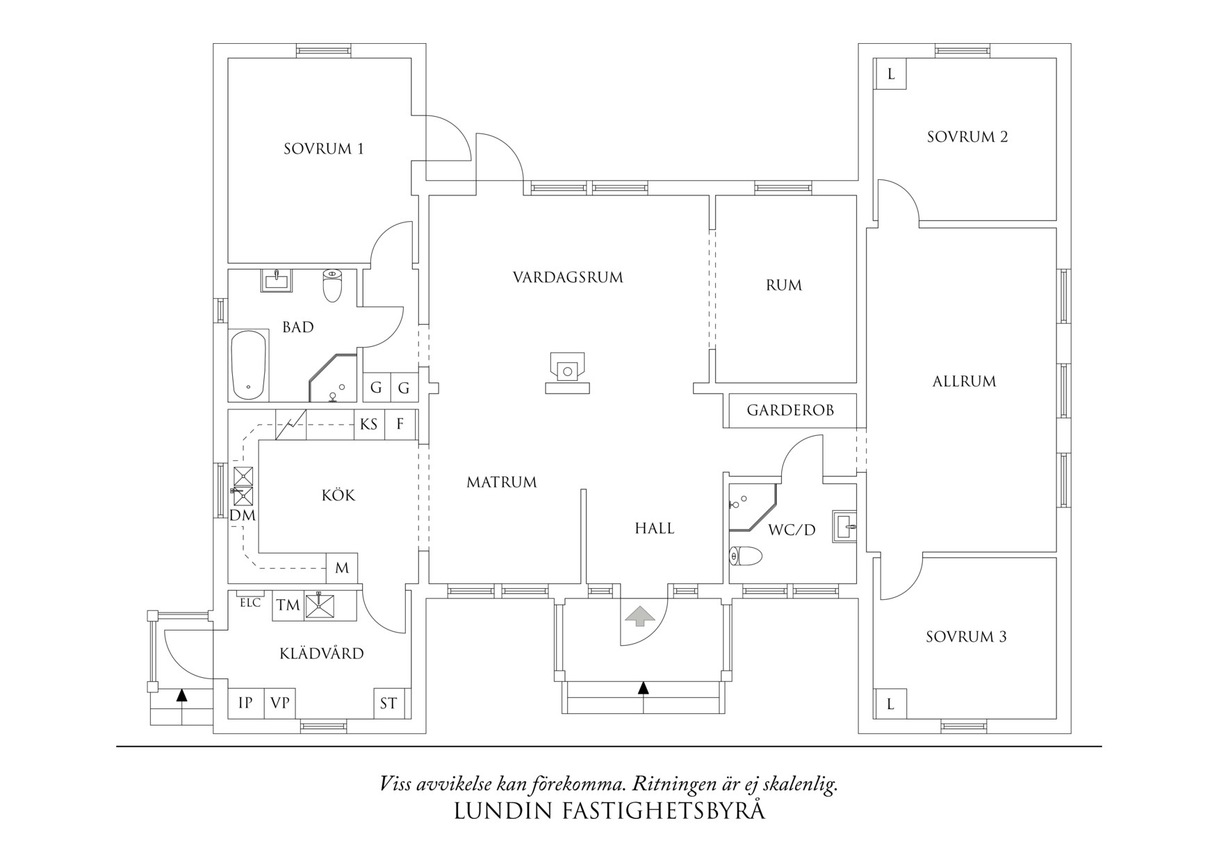 Planritning 1 Källåsvägen 67