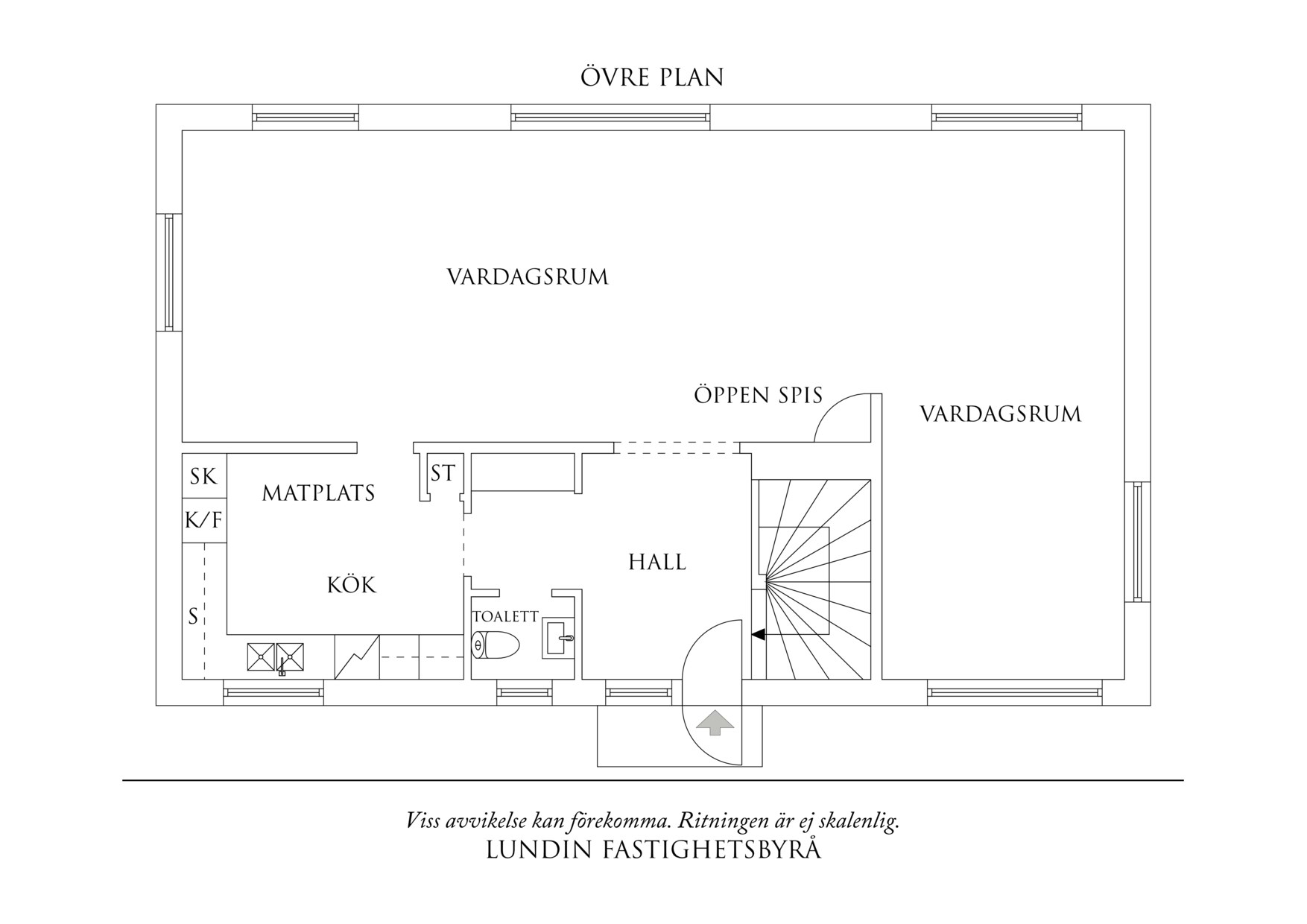 Planritning 1 Vallareleden 36