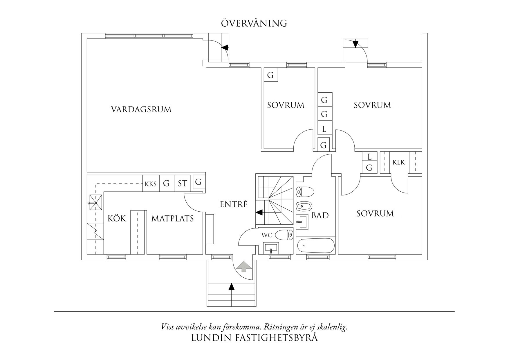 Planritning 1 Tynneredsvägen 18B