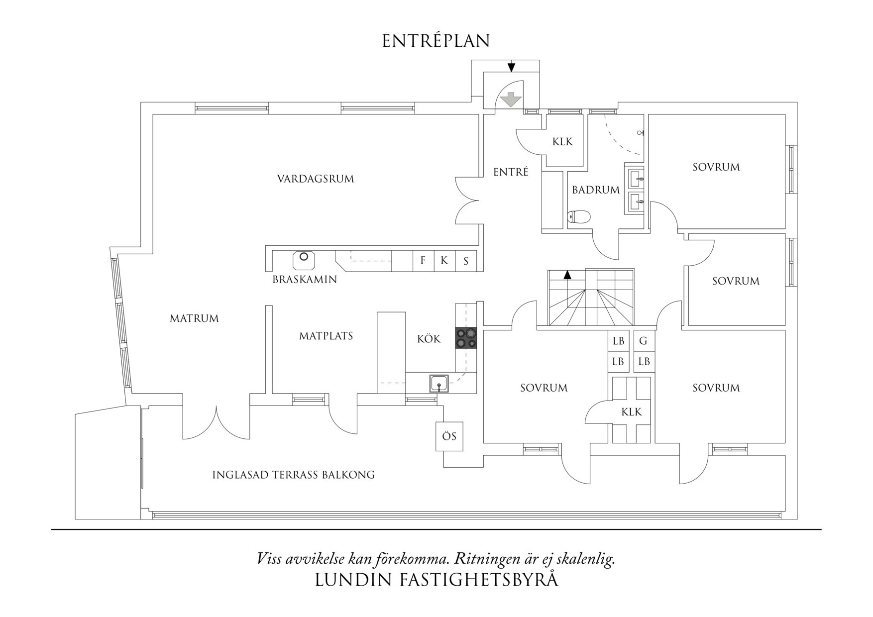 Planritning 2 Hyacintvägen 5