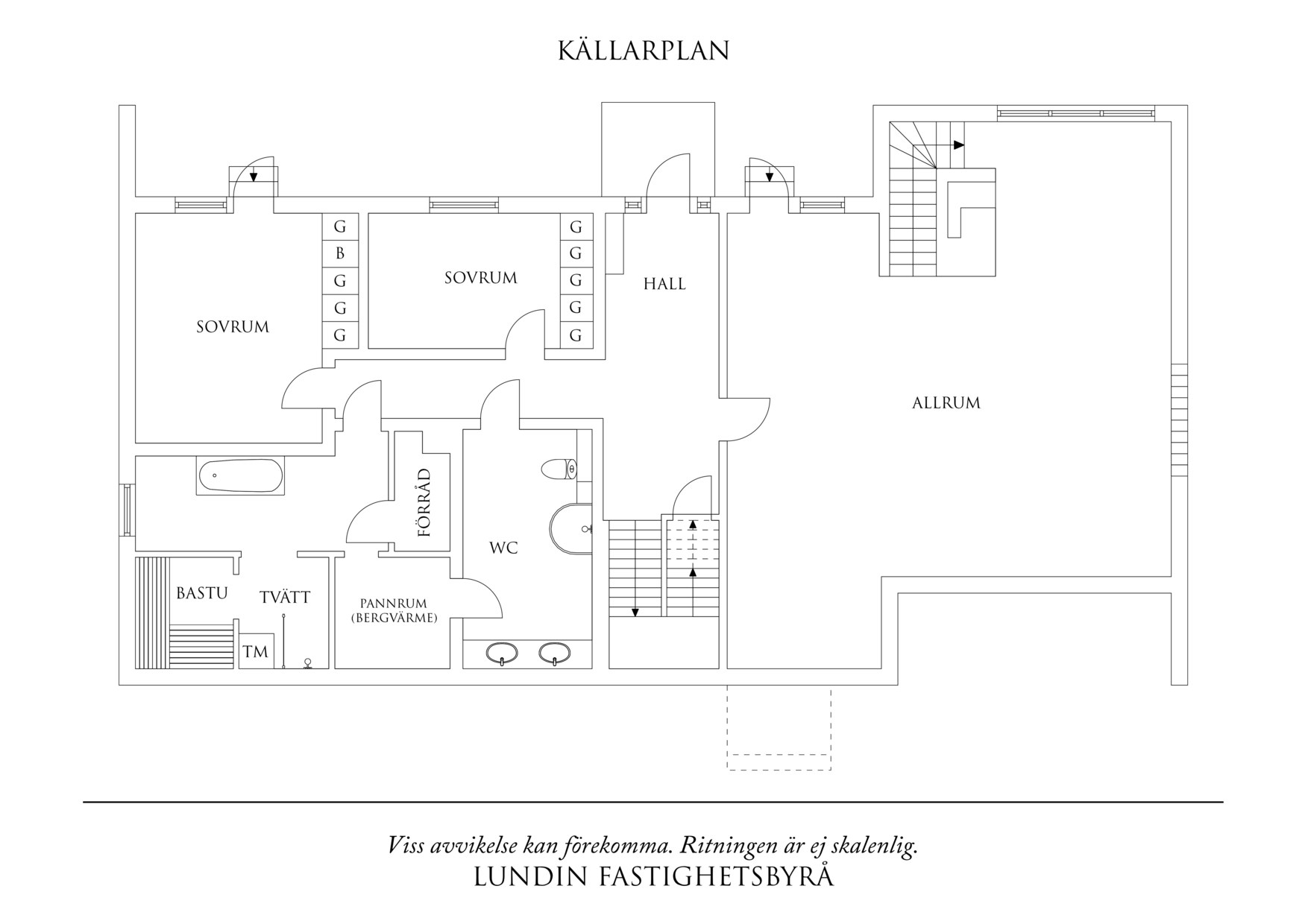 Planritning 1 Södra Forsåkersgatan 40