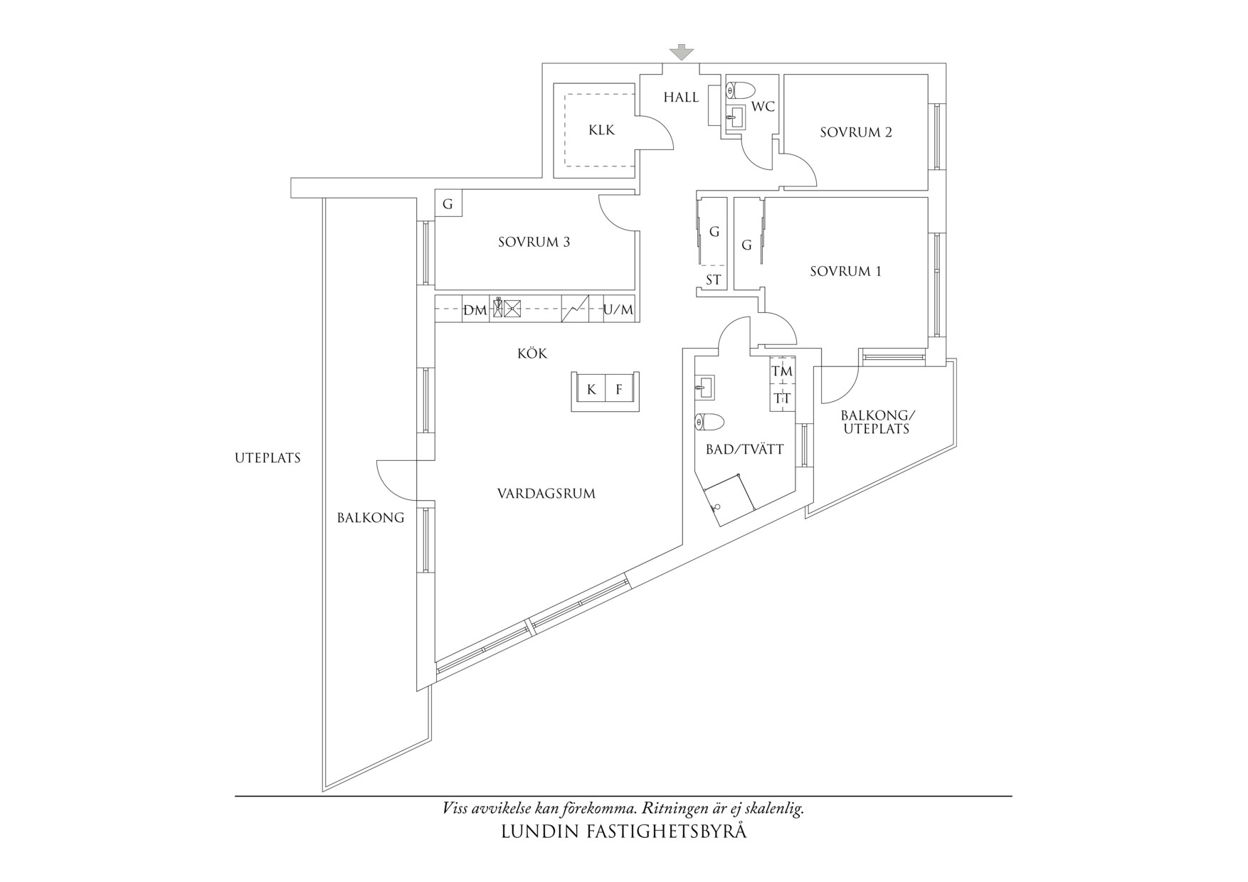 Planritning 1 Hinderbanan 12