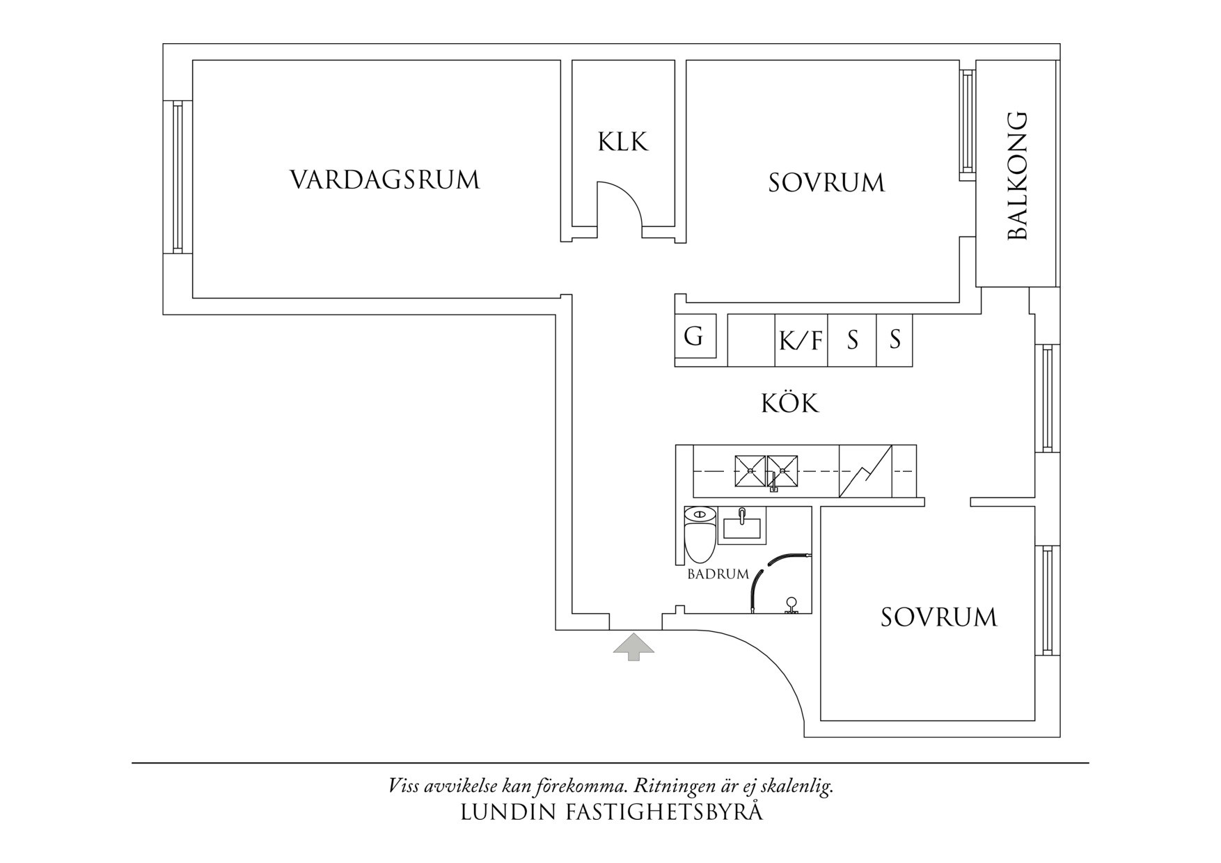Planritning 1 Vintervädersgatan 21