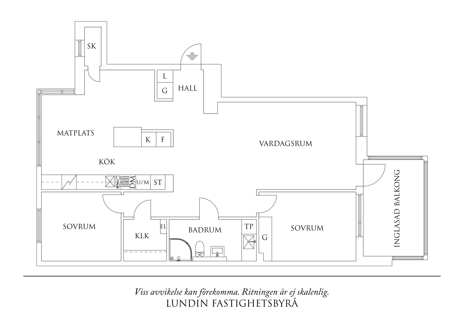 Planritning 1 Vestagatan 11