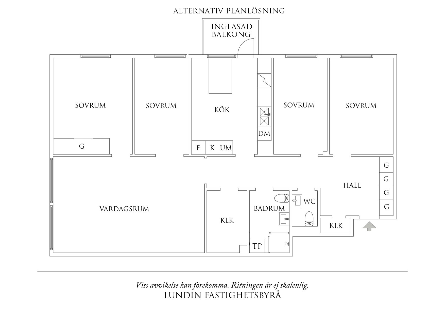 Planritning 2 Doktor Lindhs Gata 3