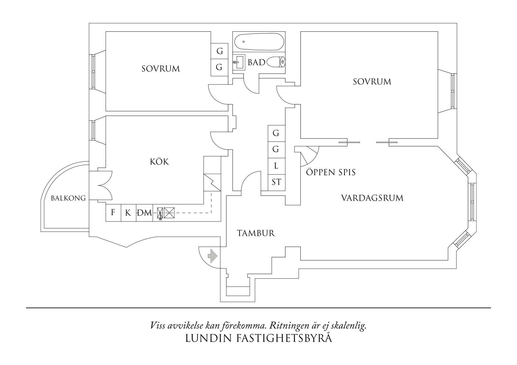 Planritning 1 Jättegrytsgatan 2A