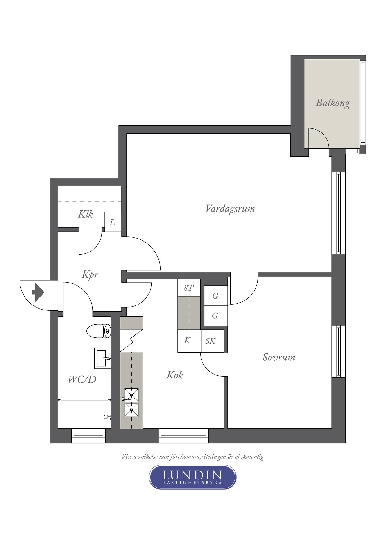 Planritning 1 Lövmånadsgatan 3