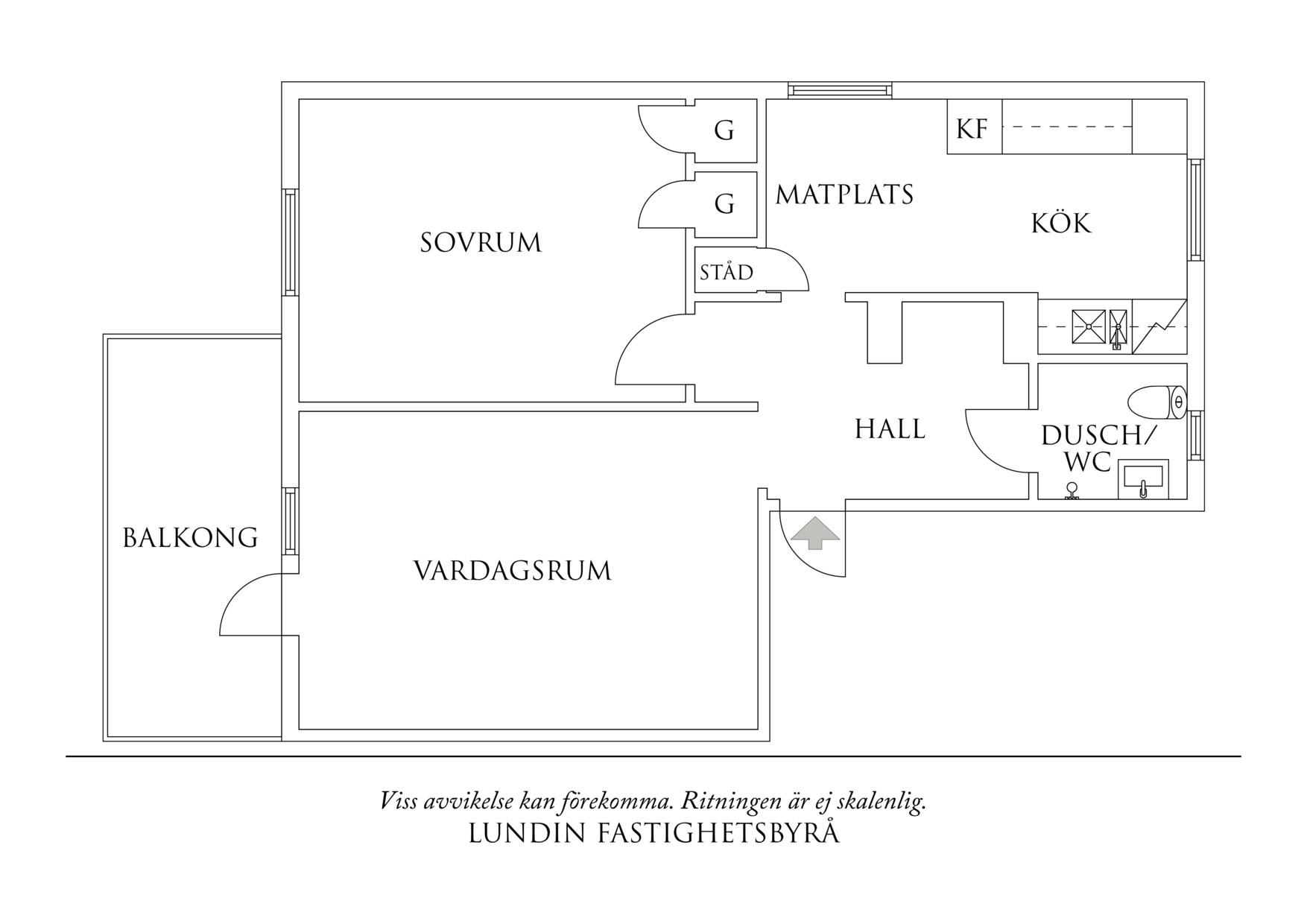 Planritning 1 Prytzgatan 37