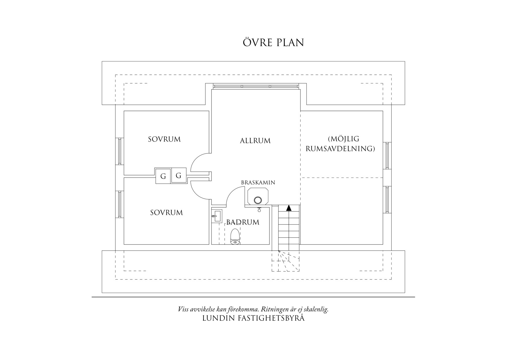 Planritning 2 Glasbergsgatan 14