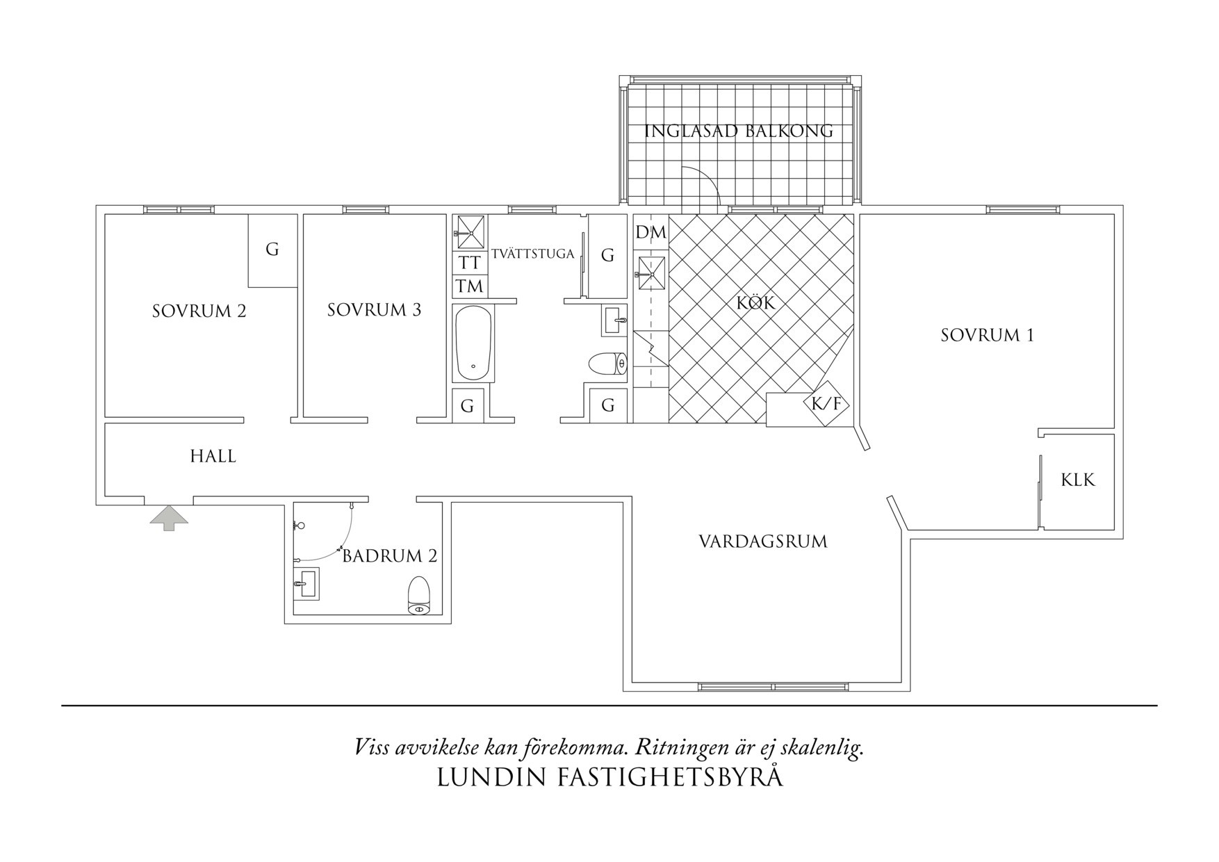 Planritning 1 Lokattsbacken 74