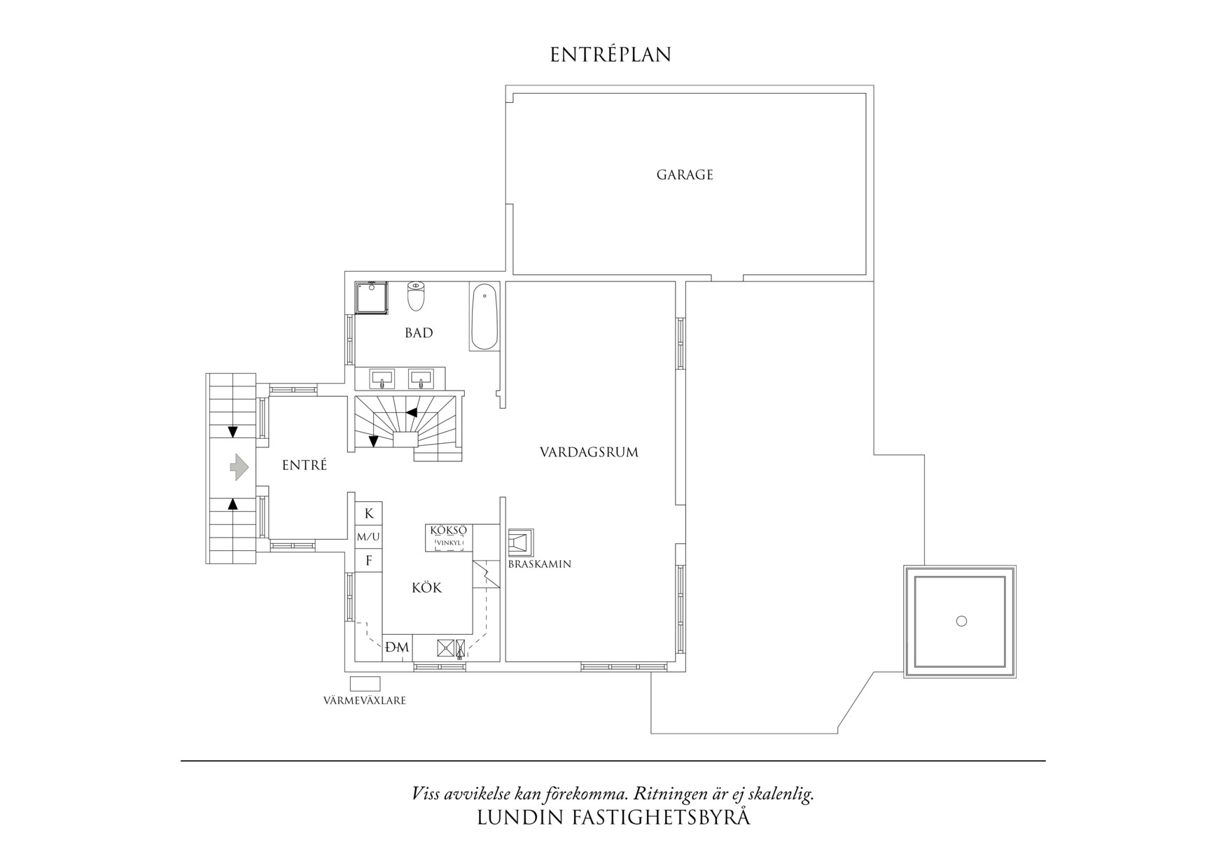 Planritning 1 Södra Forsåkersgatan 76
