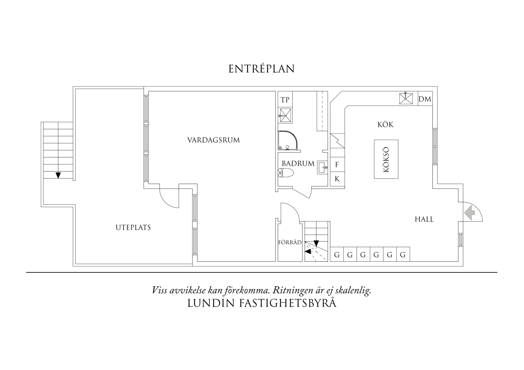 Planritning 1 Lokattsbacken 14