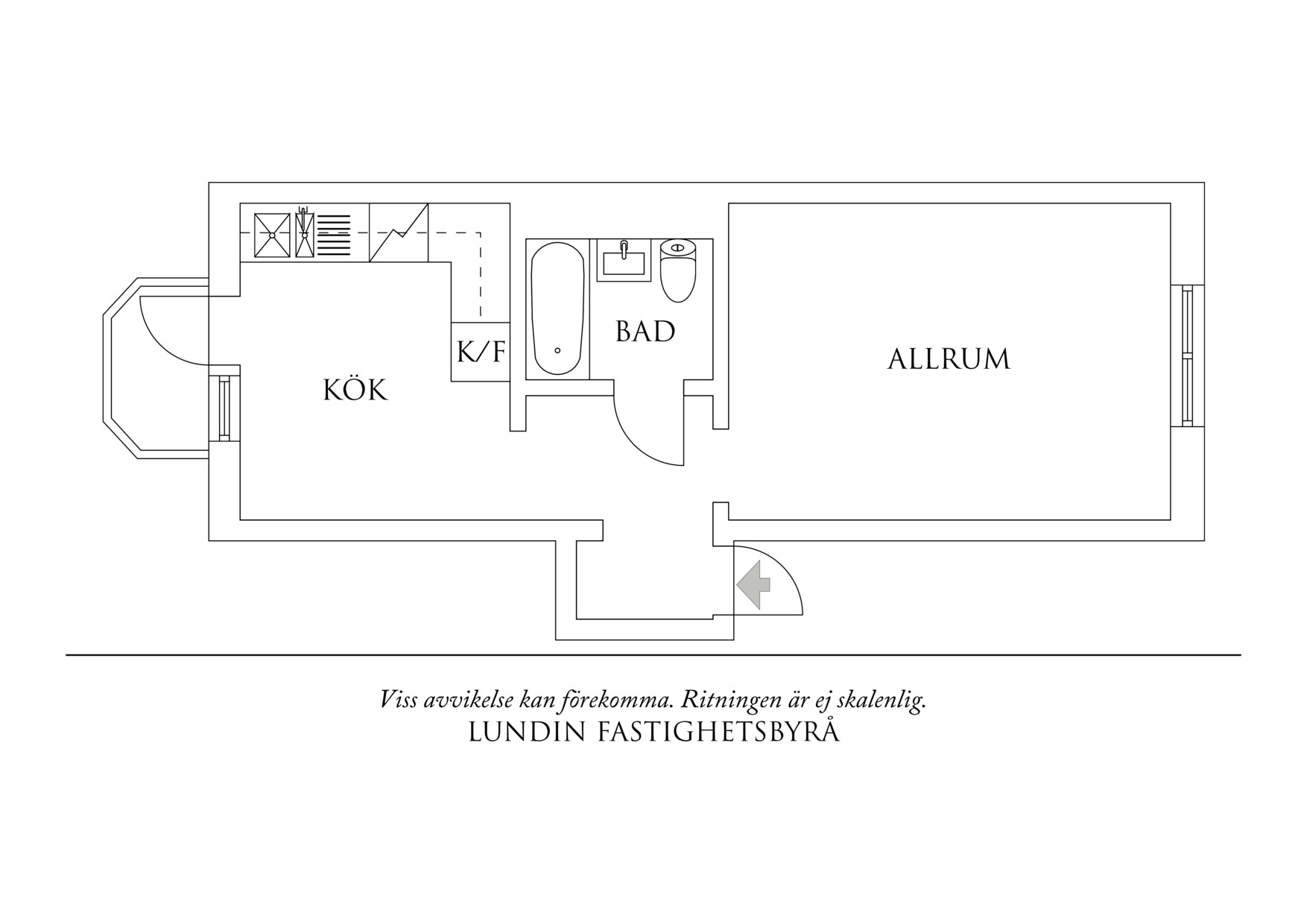 Planritning 1 Nobelgatan 25A