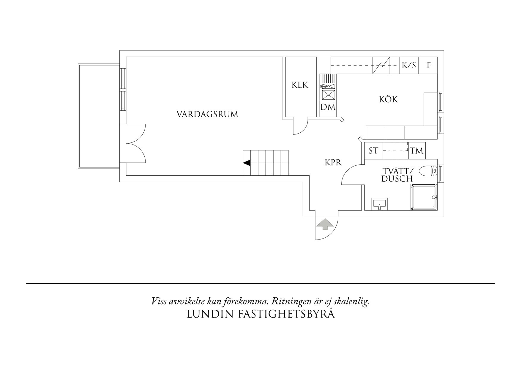 Planritning 1 Pärlstickaregatan 8