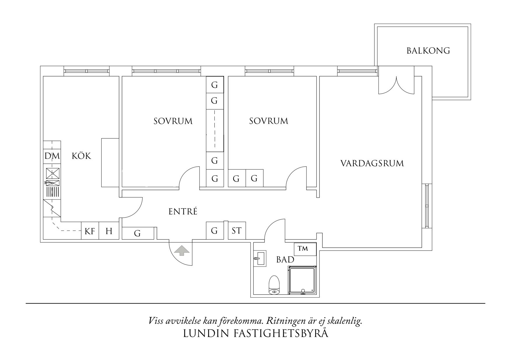 Planritning 1 Spaldingsgatan 9